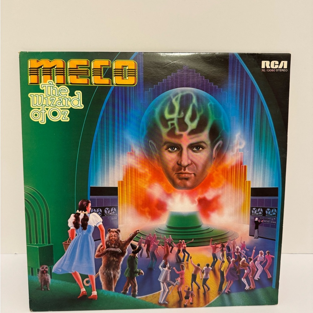 MECO- The Wizard Of Oz 1978 Vinyl 12” RARE VINTAGE Gold/ Yellow RCA XL-13060